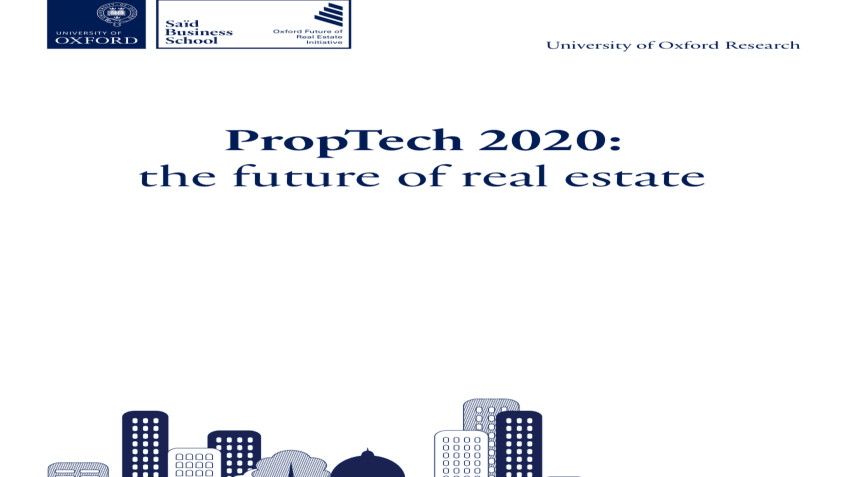 Featured in the Oxford University PropTech Report